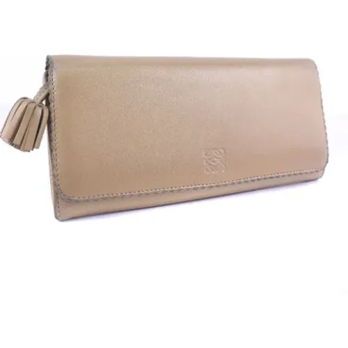 Pre-owned Wallets, female, , Size: ONE SIZE Pre-owned Leather wallets - Loewe Pre-owned - Modalova