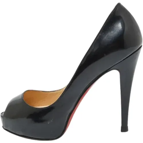 Pre-owned Pumps, female, , Size: 4 1/2 US Pre-owned Leather heels - Christian Louboutin Pre-owned - Modalova