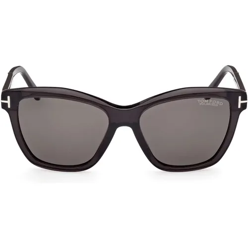 Quadratische Sonnenbrille Lucia Polarisiert , unisex, Größe: 54 MM - Tom Ford - Modalova