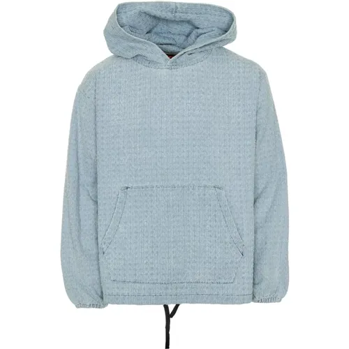 Folklore Hoodie mit Oversized Fit , Herren, Größe: S - Pleasures - Modalova