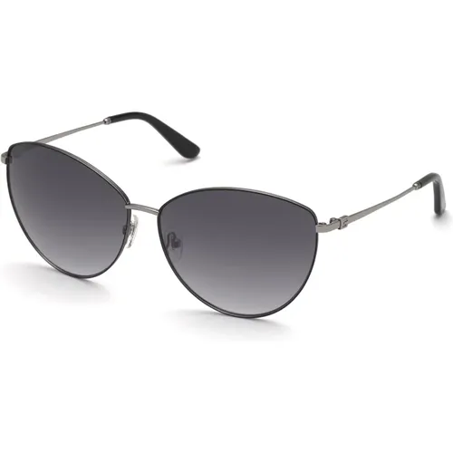 Stilvolle Sonnenbrille mit Verlaufsglas,Goldene Gradienten Sonnenbrille GU7746-28Z,Goldene Braune Spiegel Sonnenbrille - Guess - Modalova