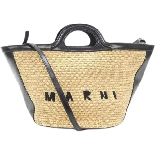 Pre-owned Tote Bags, male, , Size: ONE SIZE Pre-owned Fabric shoulder-bags - Marni Pre-owned - Modalova
