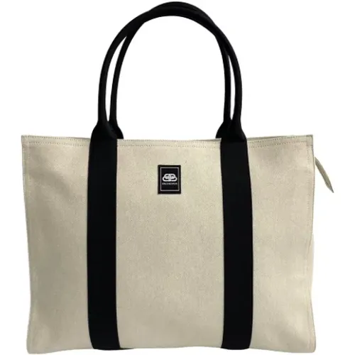 Pre-owned Tote Bags, female, , Size: ONE SIZE Pre-owned Canvas totes - Balenciaga Vintage - Modalova