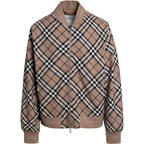 Bomber Jackets, male, , Size: XL Padded Jacket - Burberry - Modalova