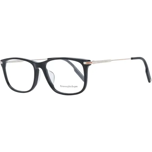 Glasses, unisex, , Size: ONE SIZE Men Optical Frames Rectangle Style - Zegna - Modalova