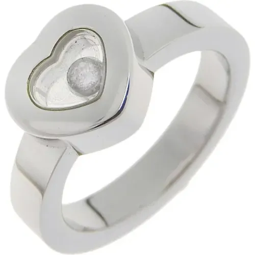 Pre-owned Jewellery, female, , Size: ONE SIZE Pre-owned White Gold rings - Chopard Pre-owned - Modalova