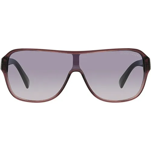 Transparent Acetate Sunglasses with Gradient Lenses , unisex, Sizes: 34 MM - Ralph Lauren - Modalova