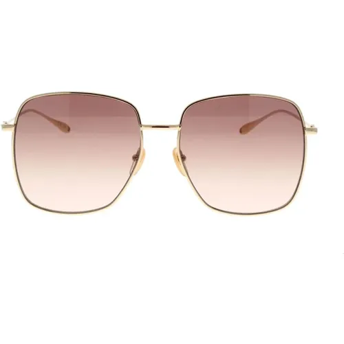 Dreamy Oversized Square Sunglasses with Animal Charms , female, Sizes: 59 MM - Gucci - Modalova