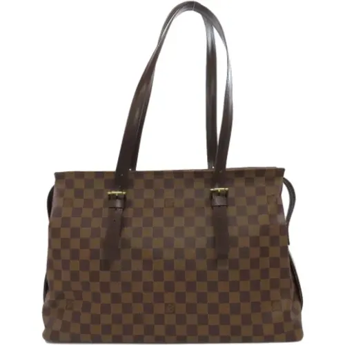 Pre-owned Tote Bags, female, , Size: ONE SIZE Pre-owned Canvas louis-vuitton-bags - Louis Vuitton Vintage - Modalova