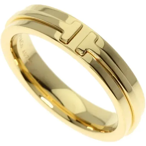 Pre-owned Jewellery, female, , Size: ONE SIZE Pre-owned Gold rings - Tiffany & Co. Pre-owned - Modalova