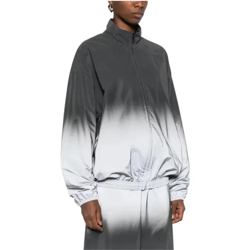 Light Jackets, female, , Size: M Reflective Track Jacket - alexander wang - Modalova