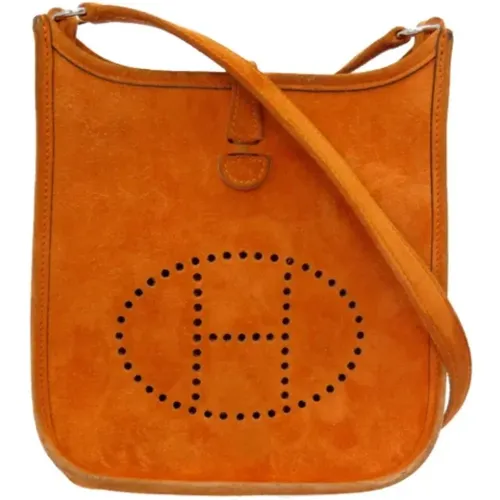 Pre-owned Cross Body Bags, female, , Size: ONE SIZE Pre-owned Fabric shoulder-bags - Hermès Vintage - Modalova