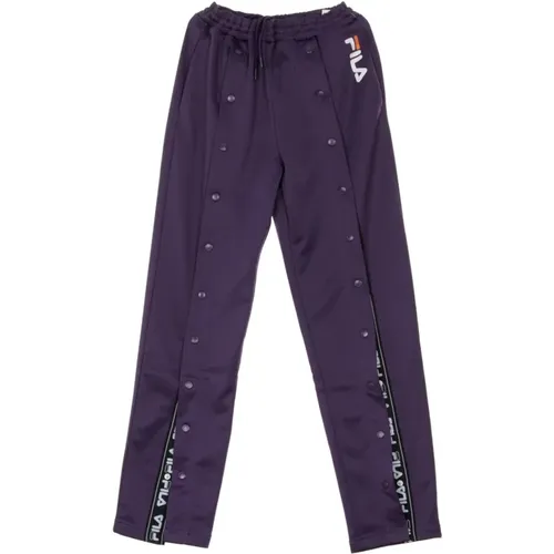 Sweatpants, male, , Size: M Navy Cosmos Womens Tracksuit Pants - Fila - Modalova