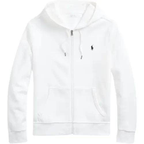 Zip-throughs, male, , Size: XL Zip Hooded Sweater - Polo Ralph Lauren - Modalova