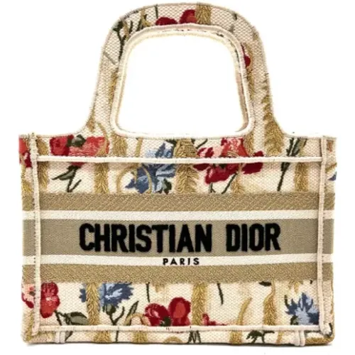 Pre-owned Cotton dior-bags , female, Sizes: ONE SIZE - Dior Vintage - Modalova
