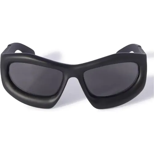 Schwarze Katoka Sonnenbrille - Statement Accessoires - Off White - Modalova