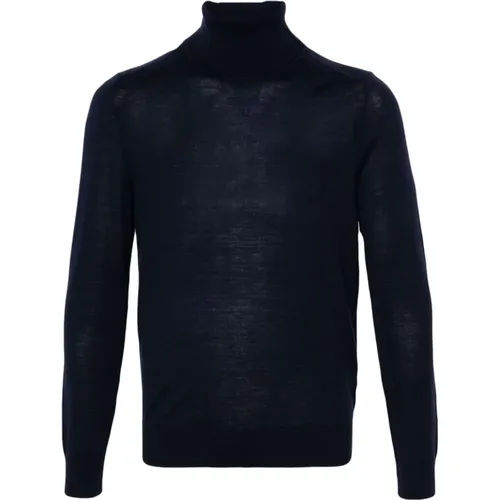 Turtlenecks, male, , Size: S Merino Wool Roll Neck Sweater - Paul Smith - Modalova