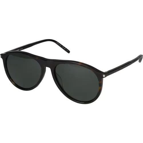 Modische Sonnenbrille SL 667,Sonnenbrille SL 667 Farbe 001 - Saint Laurent - Modalova