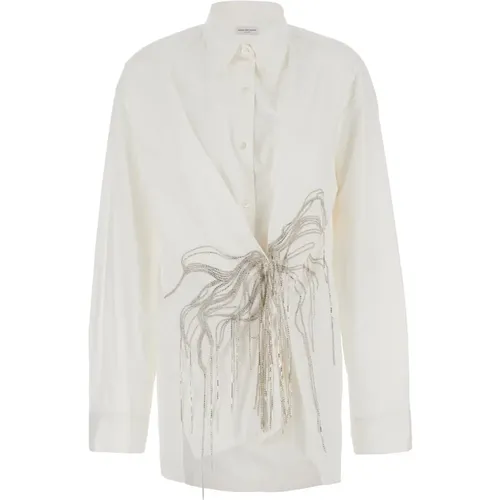 Shirts with Clicks Emb , female, Sizes: L - Dries Van Noten - Modalova