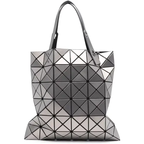 Tote Bags, female, , Size: ONE SIZE Silver Metallic Tote - Issey Miyake - Modalova