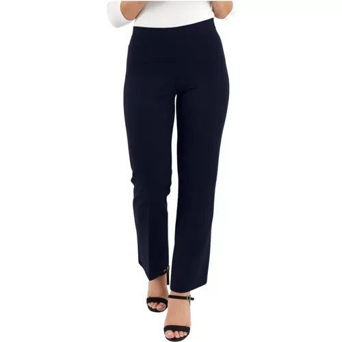 Wide Trousers - Bordeaux Enavy , female, Sizes: M, 2XL, S - 2-Biz - Modalova