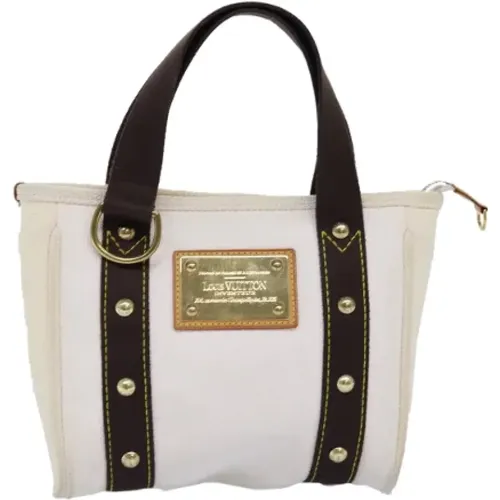 Pre-owned Tote Bags, female, , Size: ONE SIZE Pre-owned Canvas louis-vuitton-bags - Louis Vuitton Vintage - Modalova