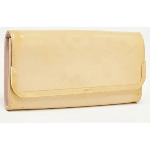 Pre-owned Leather clutches , female, Sizes: ONE SIZE - Louis Vuitton Vintage - Modalova