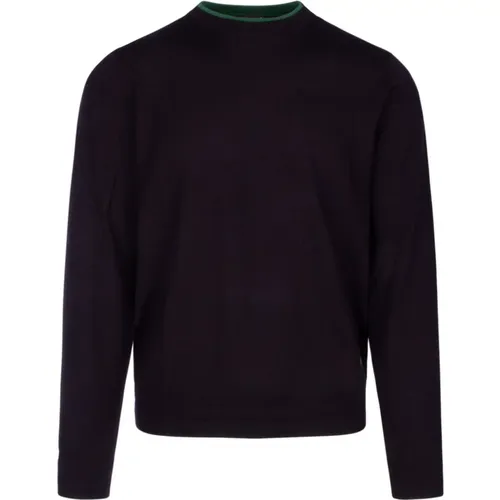 Classic Wool Pullover for Men , male, Sizes: M - PS By Paul Smith - Modalova