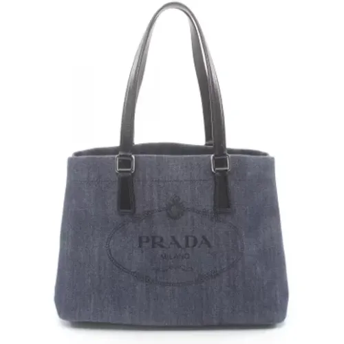 Pre-owned Tote Bags, female, , Size: ONE SIZE Pre-owned Leather prada-bags - Prada Vintage - Modalova