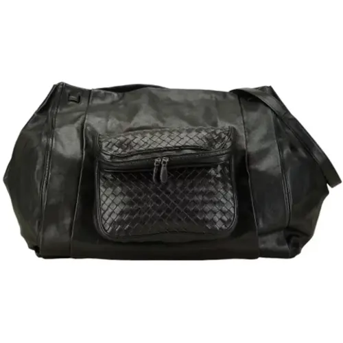 Pre-owned Cross Body Bags, female, , Size: ONE SIZE Pre-owned Leather shoulder-bags - Bottega Veneta Vintage - Modalova