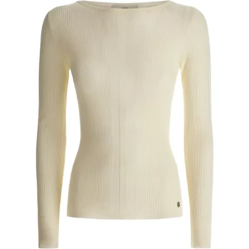 Round Neck Pullover , female, Sizes: XS - Guess - Modalova