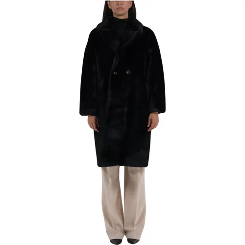 Double-Breasted Oversized Coat , female, Sizes: L, M, XL - Betta Corradi - Modalova