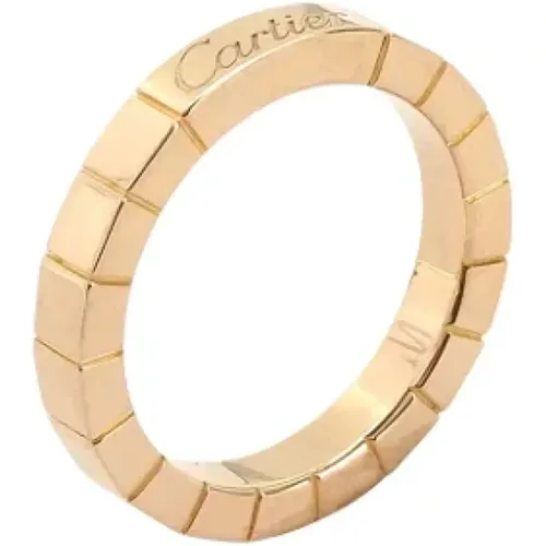 Pre-owned Rose Gold rings , female, Sizes: ONE SIZE - Cartier Vintage - Modalova