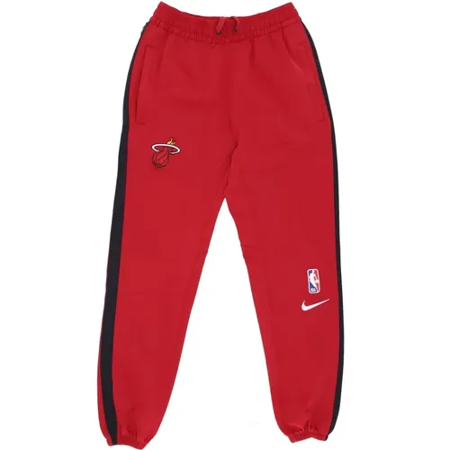 Sweatpants, male, , Size: L Miami Heat Basketball Tracksuit Pants - Nike - Modalova