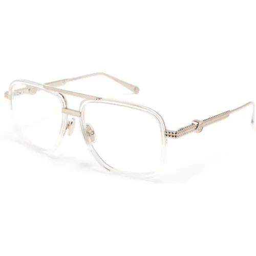 Braun/Havanna Optische Brille , Herren, Größe: 58 MM - Philipp Plein - Modalova
