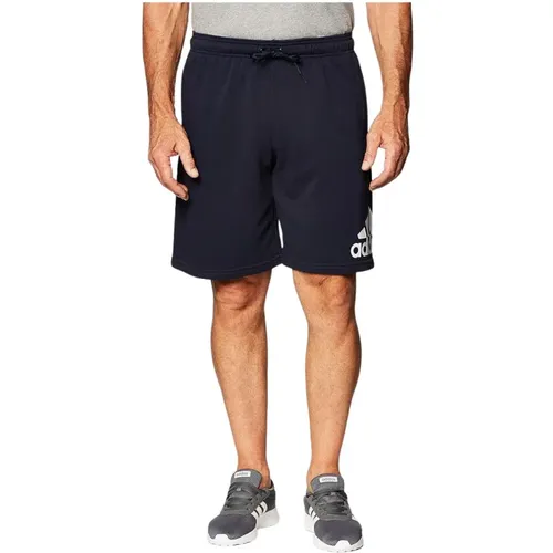 Essential Logo Blau Herren Shorts , Herren, Größe: L - Adidas - Modalova