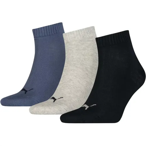 Viertel Plain Socken , unisex, Größe: M - Puma - Modalova