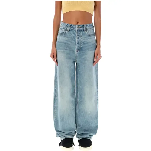 Vintage Straight Leg Jeans , Damen, Größe: W25 - Fear Of God - Modalova