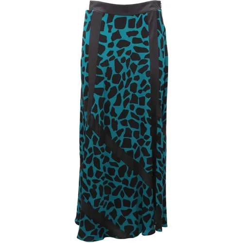 Maxi Skirts, female, , Size: M Madison Skirt in Medium Teal - Diane Von Furstenberg - Modalova