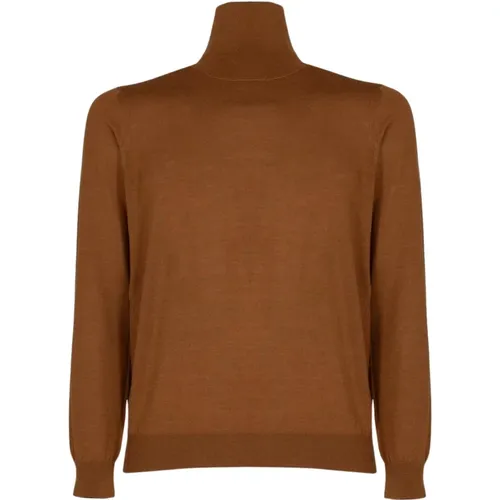 Turtleneck Regular Fit , male, Sizes: M, L, S - Laneus - Modalova