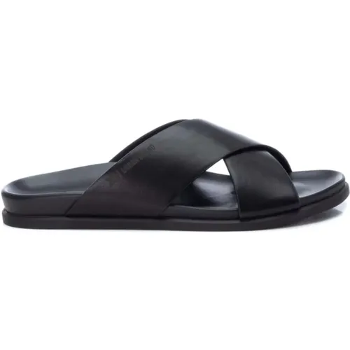 Flache Sandalen , Herren, Größe: 41 EU - XTI - Modalova