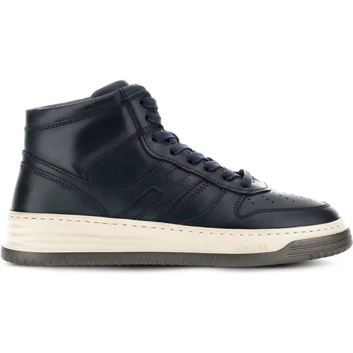 Sneakers, male, , Size: 7 1/2 US High Top Sneakers - Hogan - Modalova