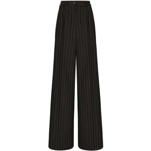 Fashionable Trousers , female, Sizes: L, 2XS - Dolce & Gabbana - Modalova