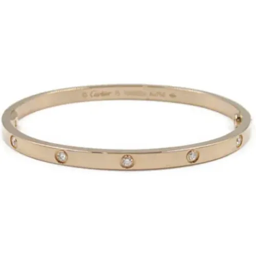 Pre-owned Jewellery, female, , Size: ONE SIZE Pre-owned Rose Gold bracelets - Cartier Vintage - Modalova