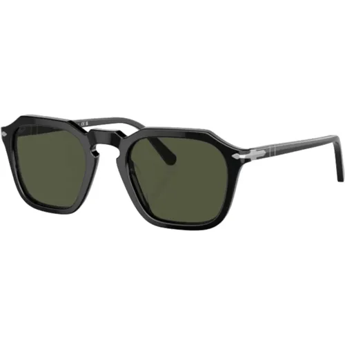 Square Geometric Sunglasses Glossy , unisex, Sizes: 52 MM - Persol - Modalova