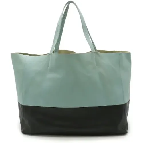 Pre-owned Tote Bags, female, , Size: ONE SIZE Pre-owned Leather shoulder-bags - Celine Vintage - Modalova