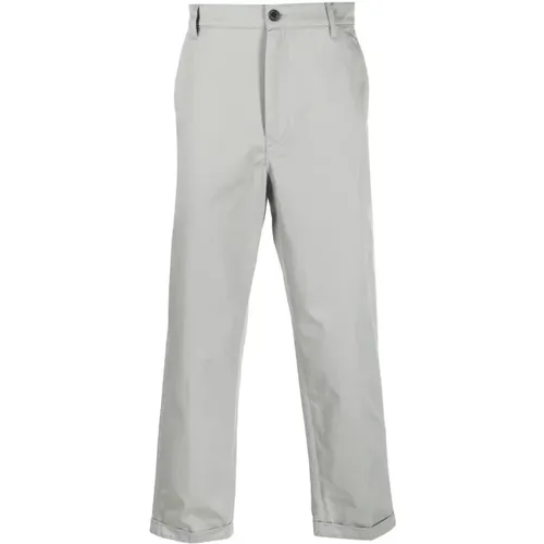 Graue Casual Formelle Chino Hose , Herren, Größe: W42 - Kenzo - Modalova