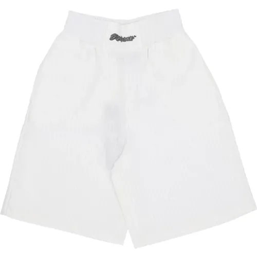 Short Shorts, female, , Size: L Short Pants with Lines - Disclaimer - Modalova