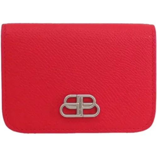 Pre-owned Wallets, female, , Size: ONE SIZE Pre-owned Leather wallets - Balenciaga Vintage - Modalova