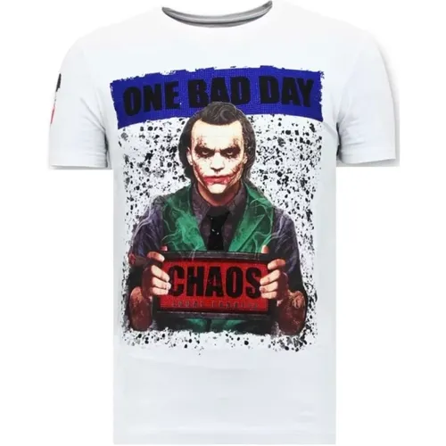 Robustes Herren T-Shirt - The Joker Man - 11-6363W - Local Fanatic - Modalova
